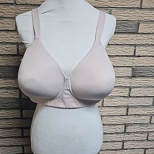 Vanity Fair Wireless Bra 44DD Light Pink